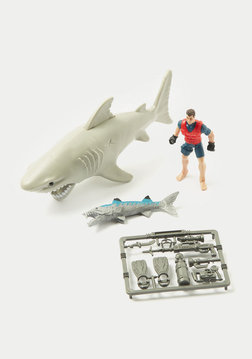 Wild Quest Deep Dive Shark Search Playset-Action Figures and Playsets-image-0