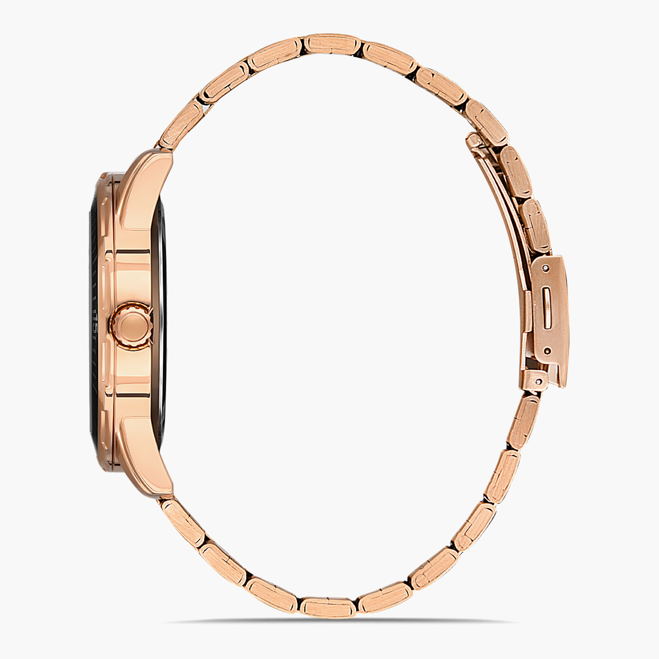 Omax Men Rose Gold Strap Analog Watch - 00DFS001U012-men-watchesandjewellery-watches-image-2