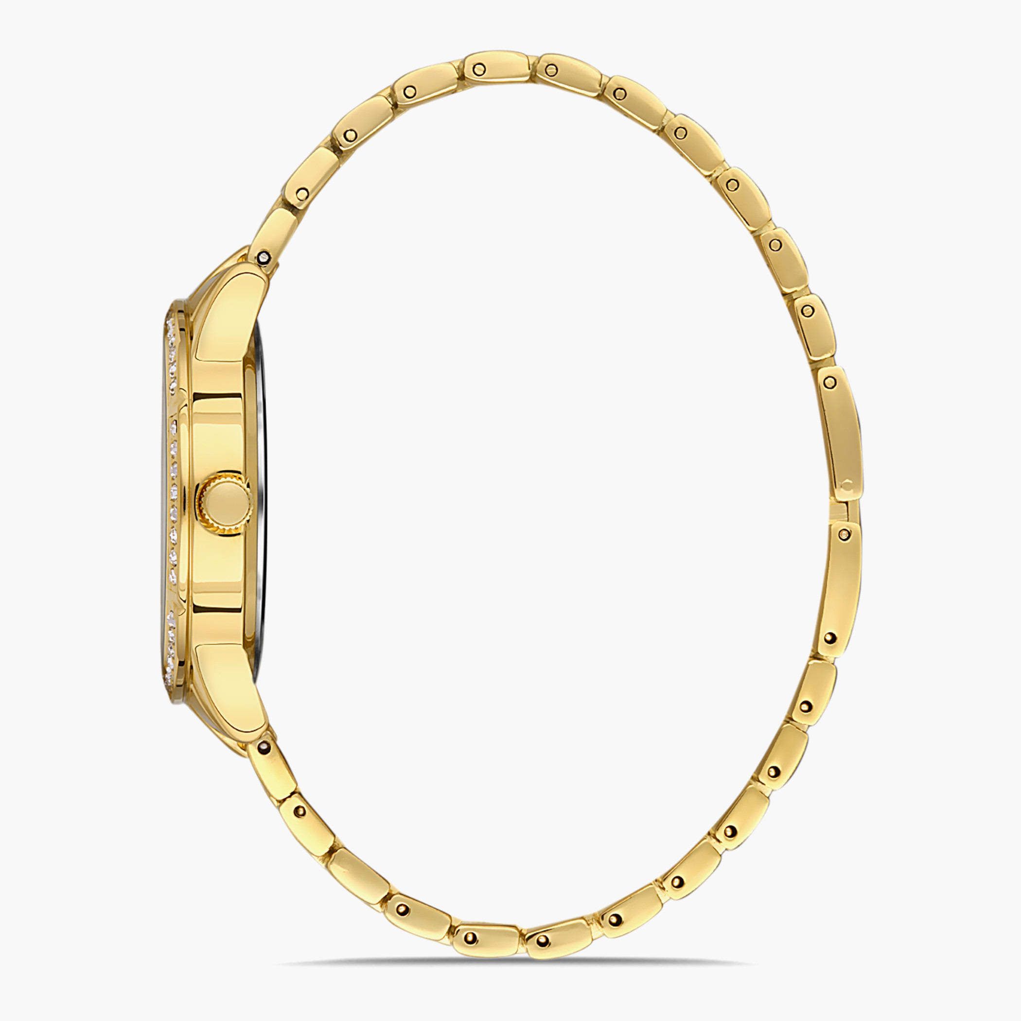 Omax Women Gold Strap Analog Watch - 00JDP032Q001 | 34 MM-women-watchesandjewellery-watches-image-2