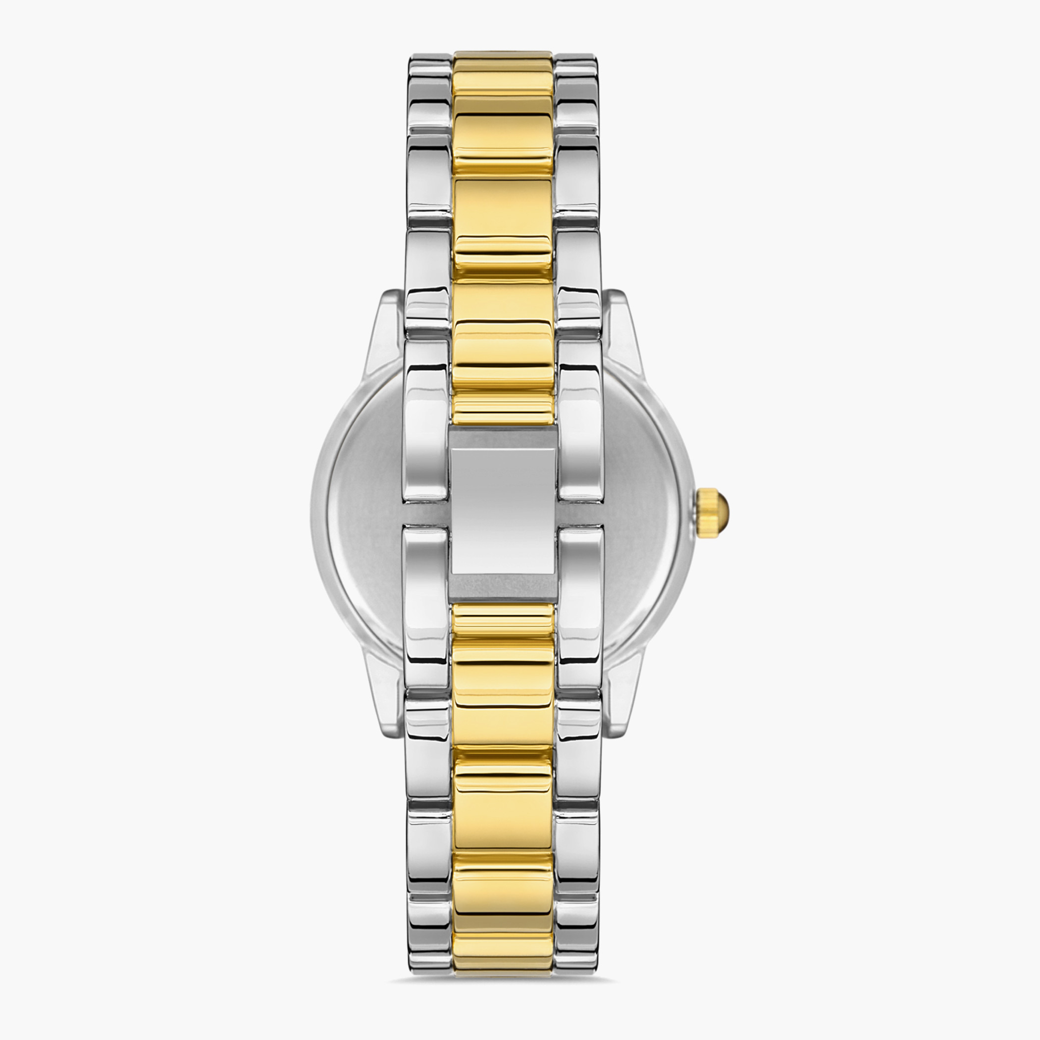 ساعة اوماكس التناظرية للنساء بسوار فضي وذهبي - 00JED022N001-women-watchesandjewellery-watches-image-3