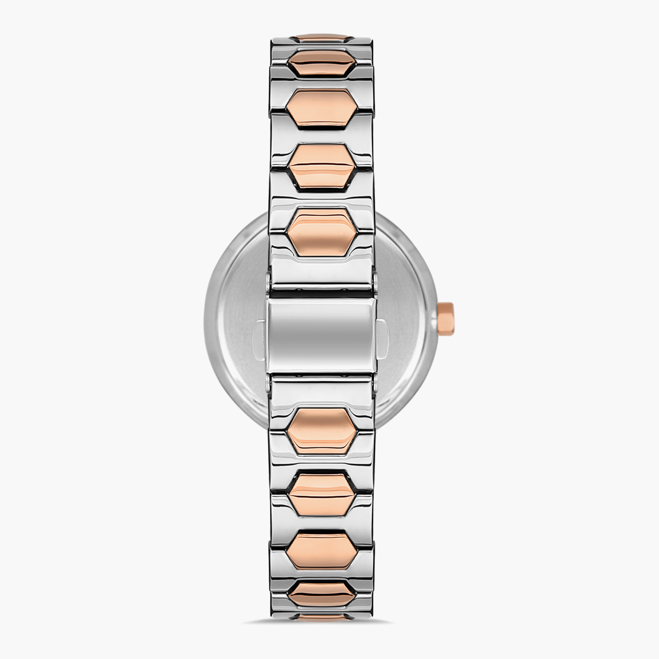 ساعة اوماكس التناظرية للنساء بسوار فضي وذهبي بعقارب - 00JSS004N001-women-watchesandjewellery-watches-image-11