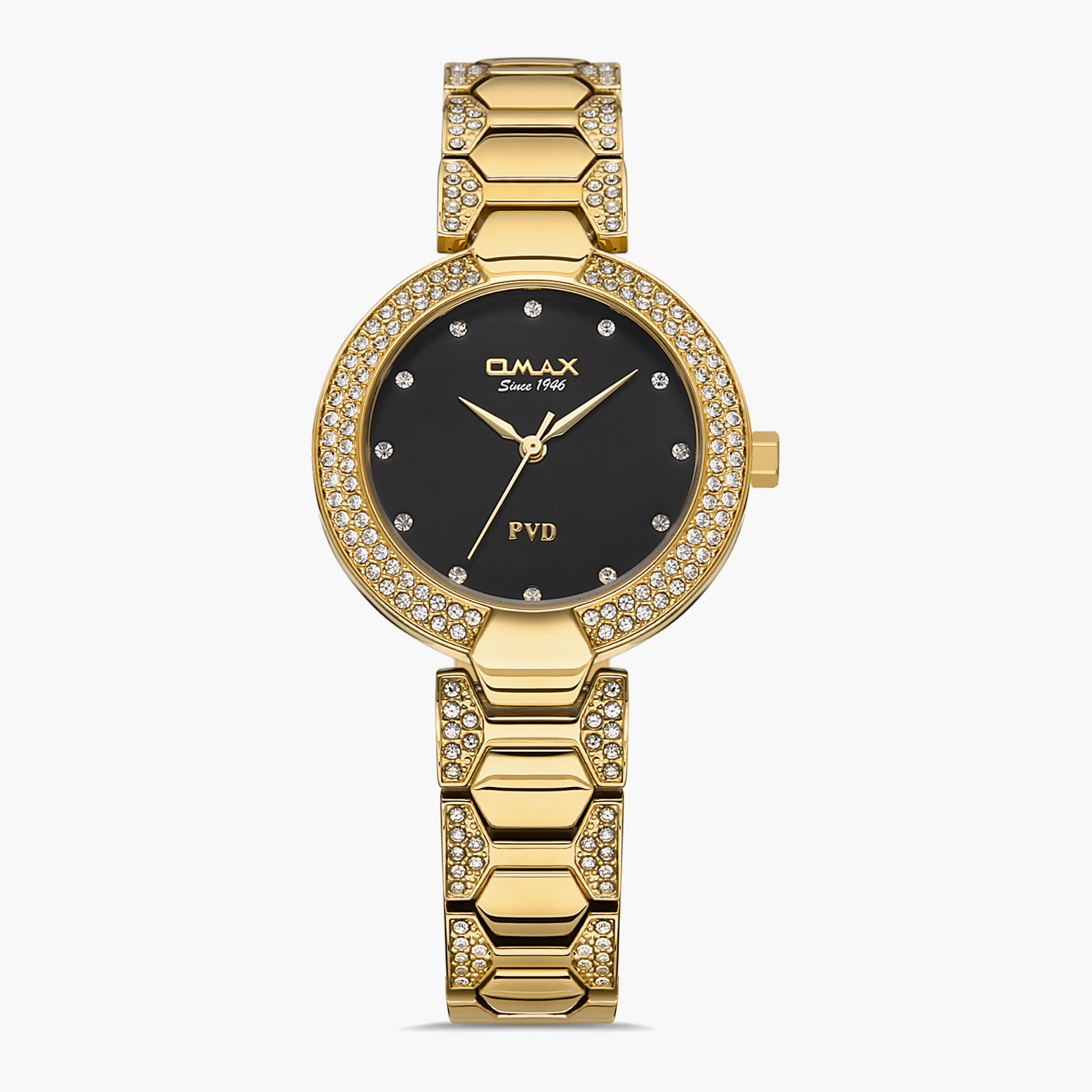 Omax Women Gold Strap Analog Watch - 00JSS004Q002-women-watchesandjewellery-watches-image-1