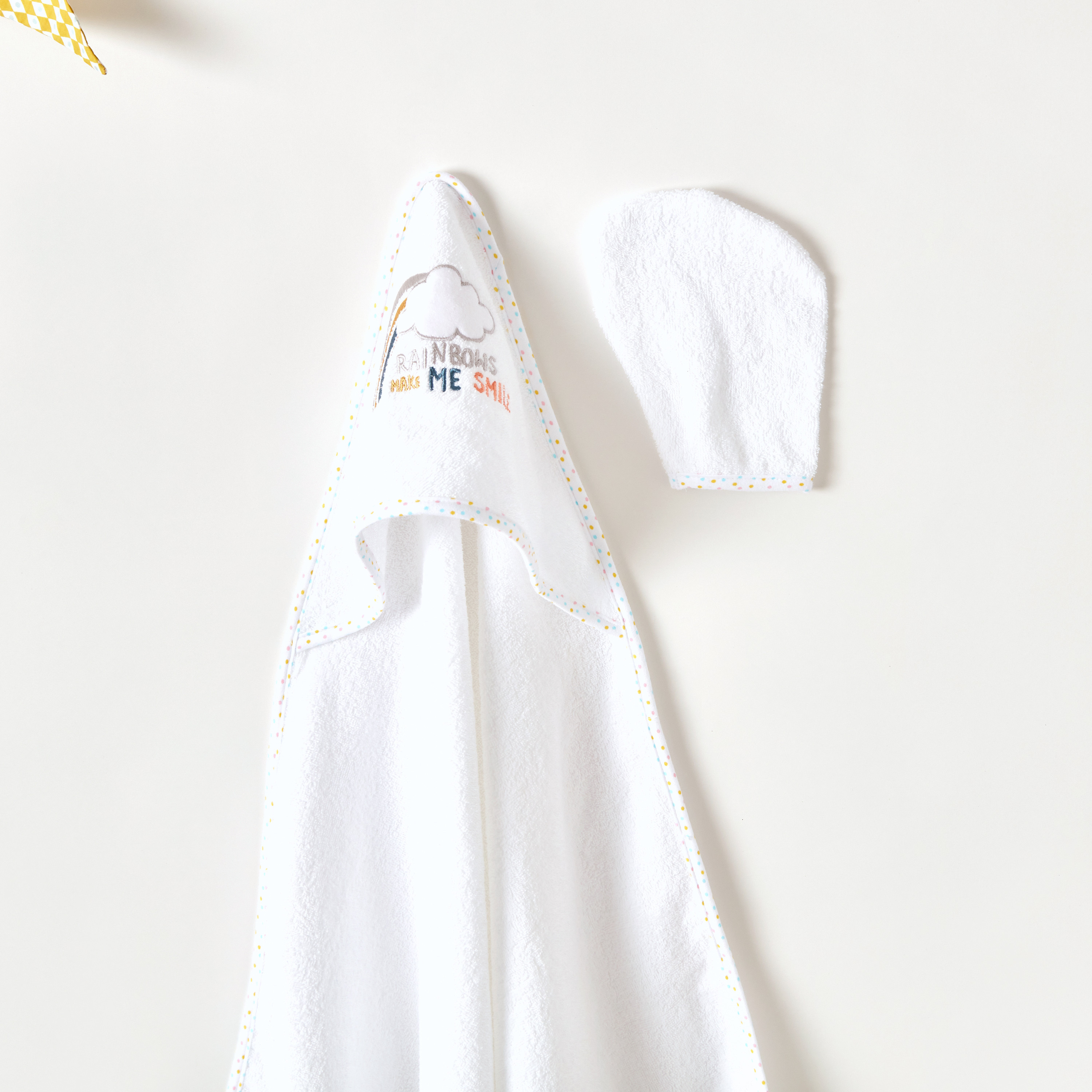 Juniors Embroidered Hooded Towel - 75x90 cms-baby-bathandcare-towels-image-2