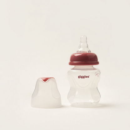 Giggles Feeding Bottle with Lid - 120 ml-Bottles and Teats-image-0