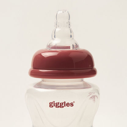 Giggles Feeding Bottle with Lid - 120 ml-Bottles and Teats-image-1