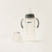 Giggles 240 ml Feeding Bottle with Handle and Spout - Sage-Bottles and Teats-thumbnailMobile-0
