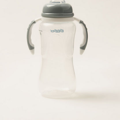 Giggles 240 ml Feeding Bottle with Handle and Spout - Sage