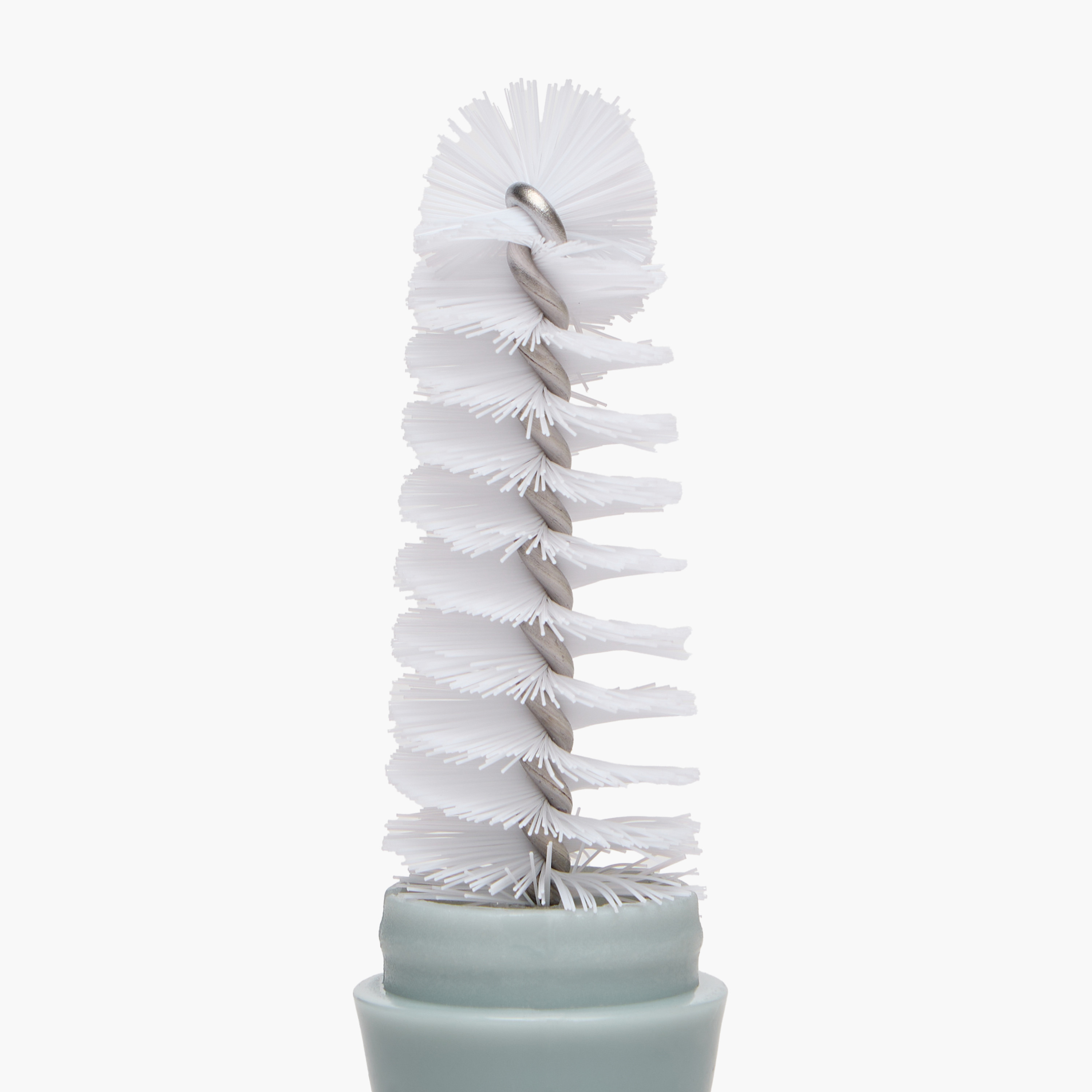 فرشاة لتنظيف الرضّاعة والحلمة بقاعدة سيليكون من جيجلز-baby-feeding-accessories-image-5