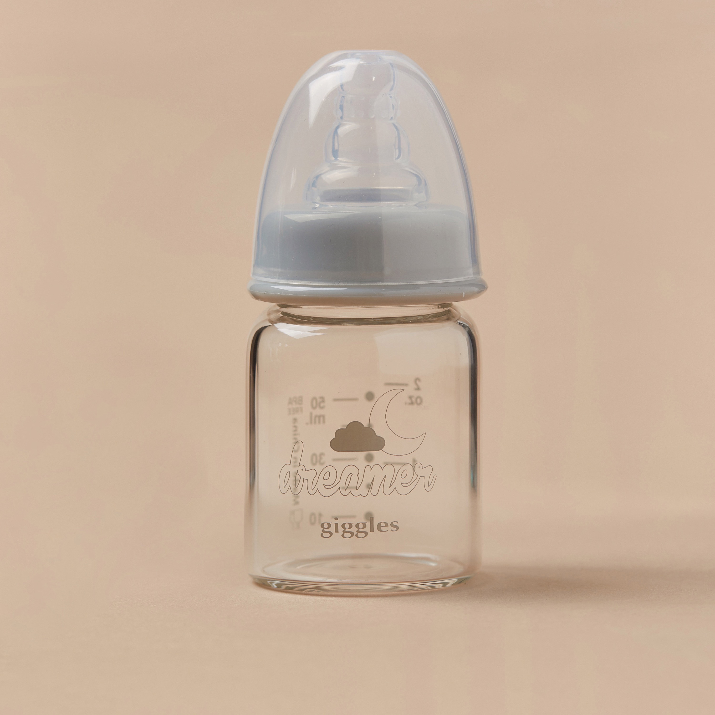 رضّاعة زجاج بطبعات من جيجلز - 50 مل-baby-feeding-feedingbottles-bottlesandteats-image-4