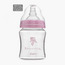 Giggles Glass Feeding Bottle - 120 ml (0-12 months)-baby-feeding-feedingbottles-bottlesandteats-image-1