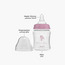 Giggles Glass Feeding Bottle - 120 ml (0-12 months)-baby-feeding-feedingbottles-bottlesandteats-image-3