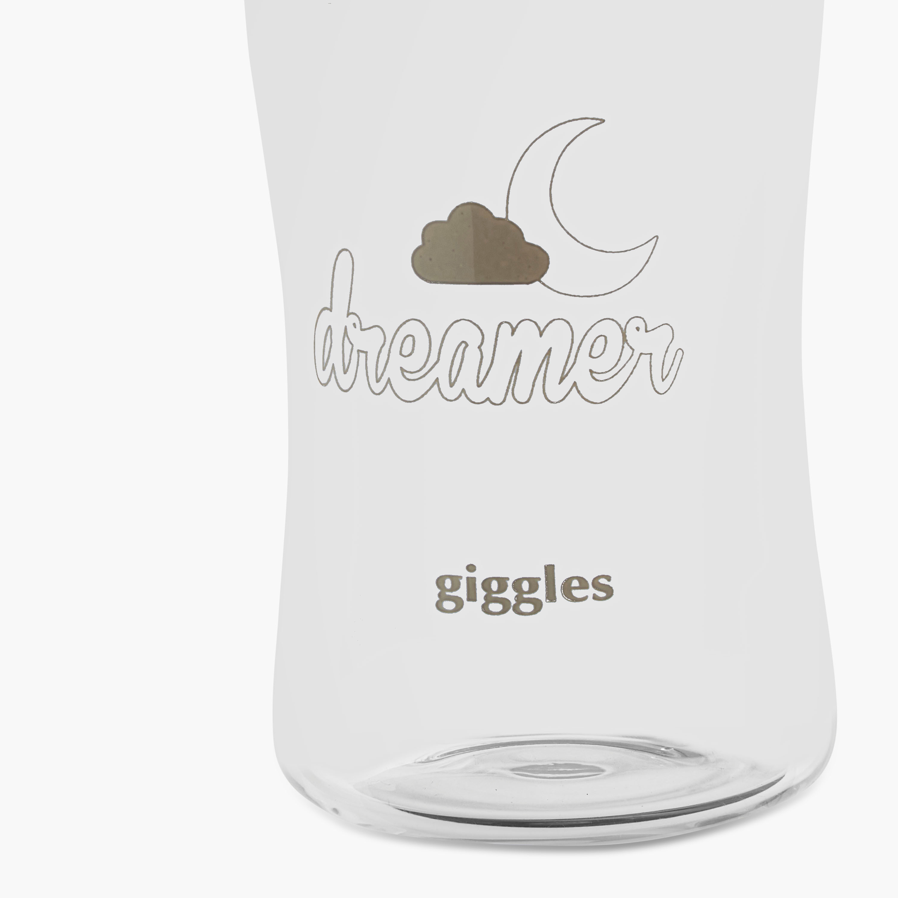 Giggles Printed Glass Feeding Bottle - 200 ml-baby-feeding-feedingbottles-bottlesandteats-image-5