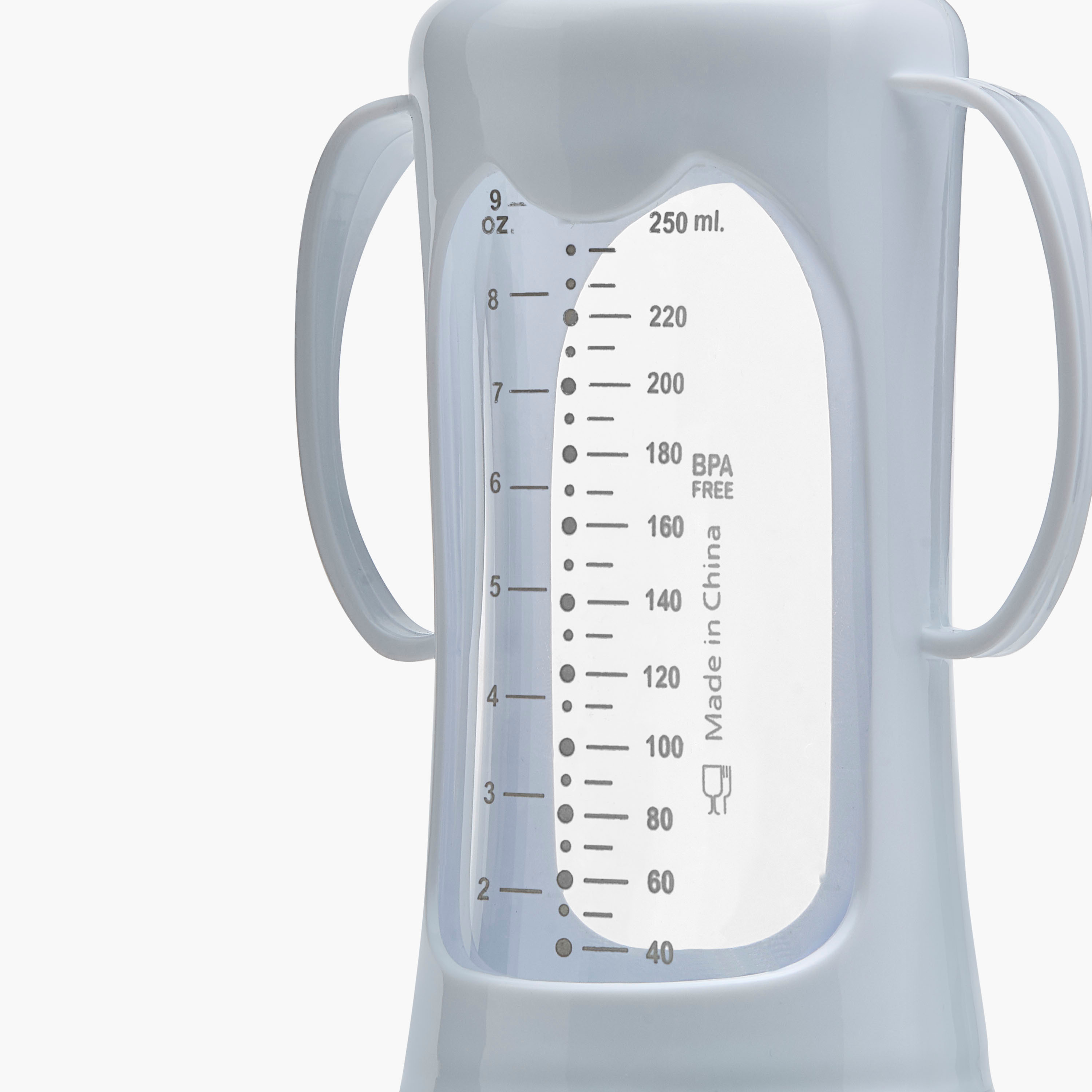 Giggles Glass Feeding Bottle with Cover and Cap - 250 ml-baby-feeding-feedingbottles-bottlesandteats-image-6