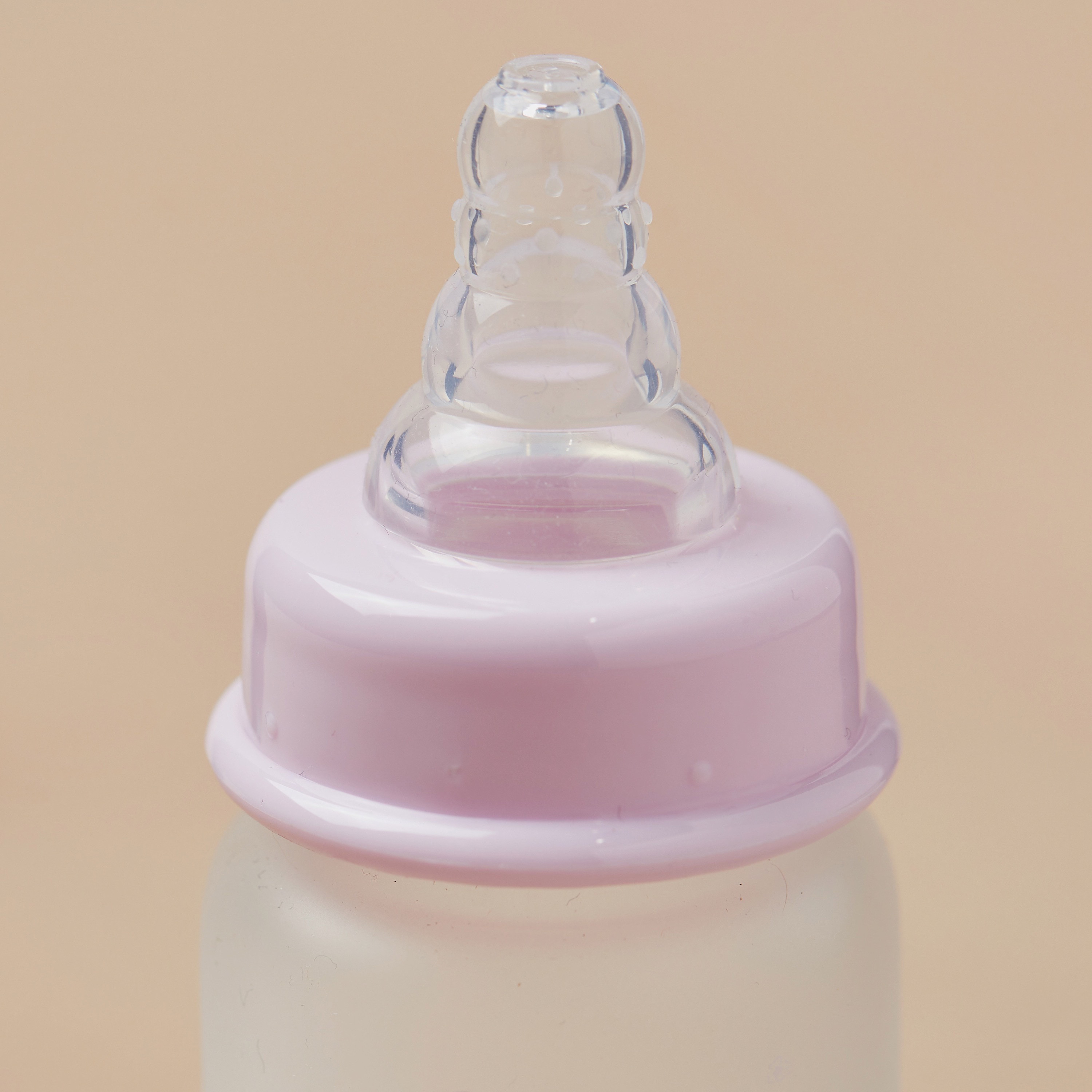 Giggles Printed Glass Feeding Bottle - 50 ml-baby-feeding-feedingbottles-bottlesandteats-image-2