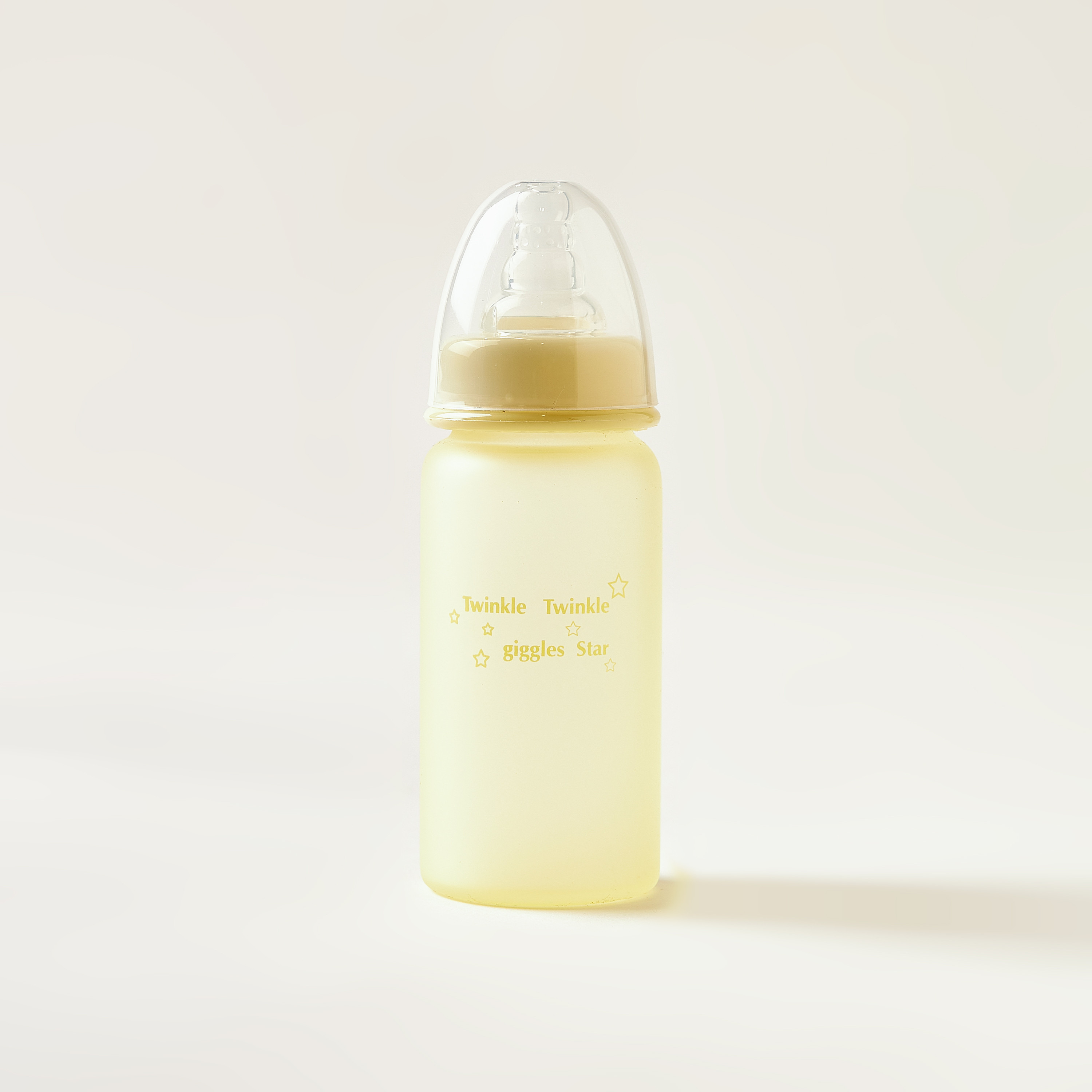 Giggles Glass Feeding Bottle with Cap - 120 ml-baby-feeding-feedingbottles-bottlesandteats-image-4