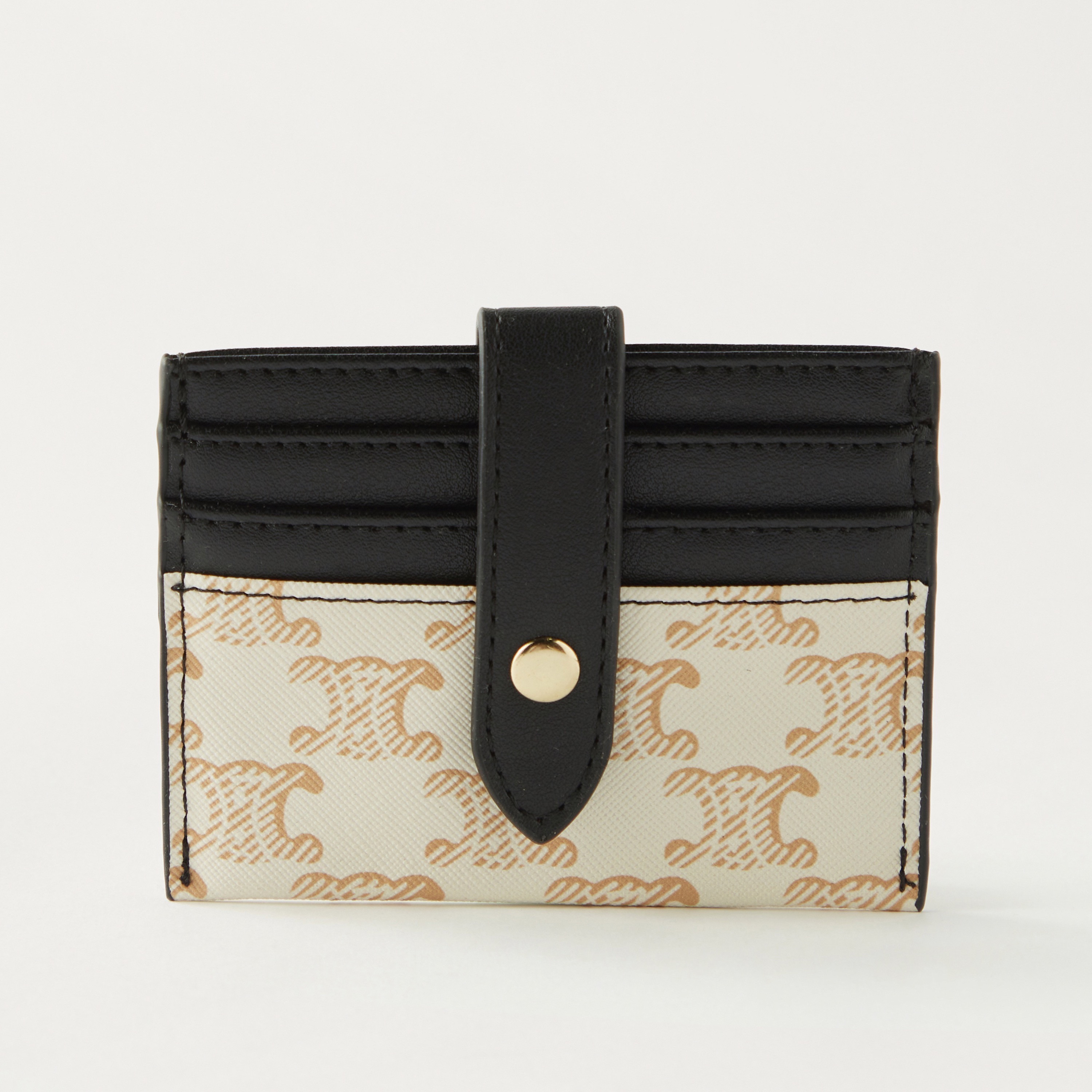 Sasha Printed Card Holder with Loop Closure-women-bagsandwallets-wallets-image-1