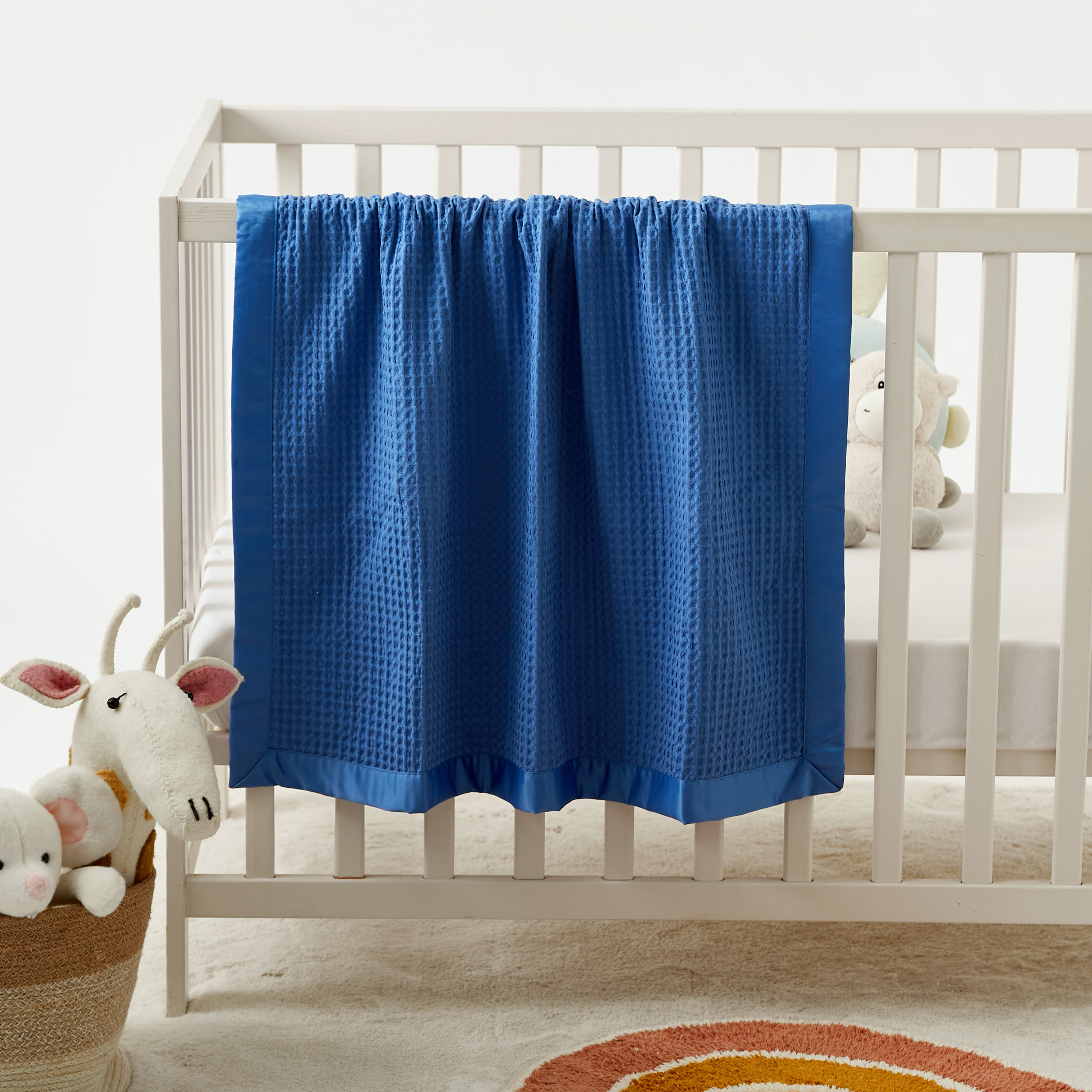 Giggles Waffle Textured Blanket-baby-nursery-blanketsandswaddles-blanketsandquilts-image-1