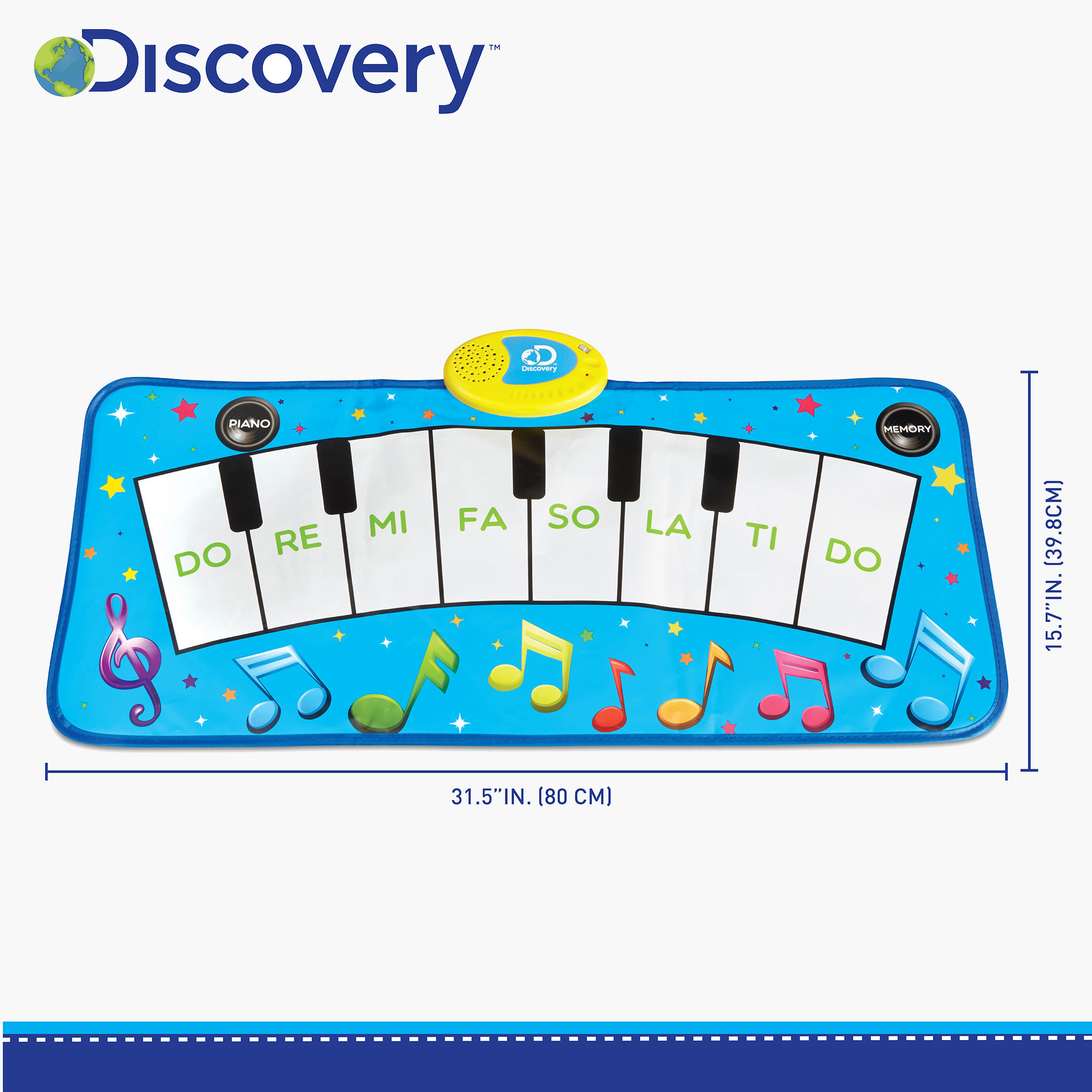 Discovery play piano music sales mat