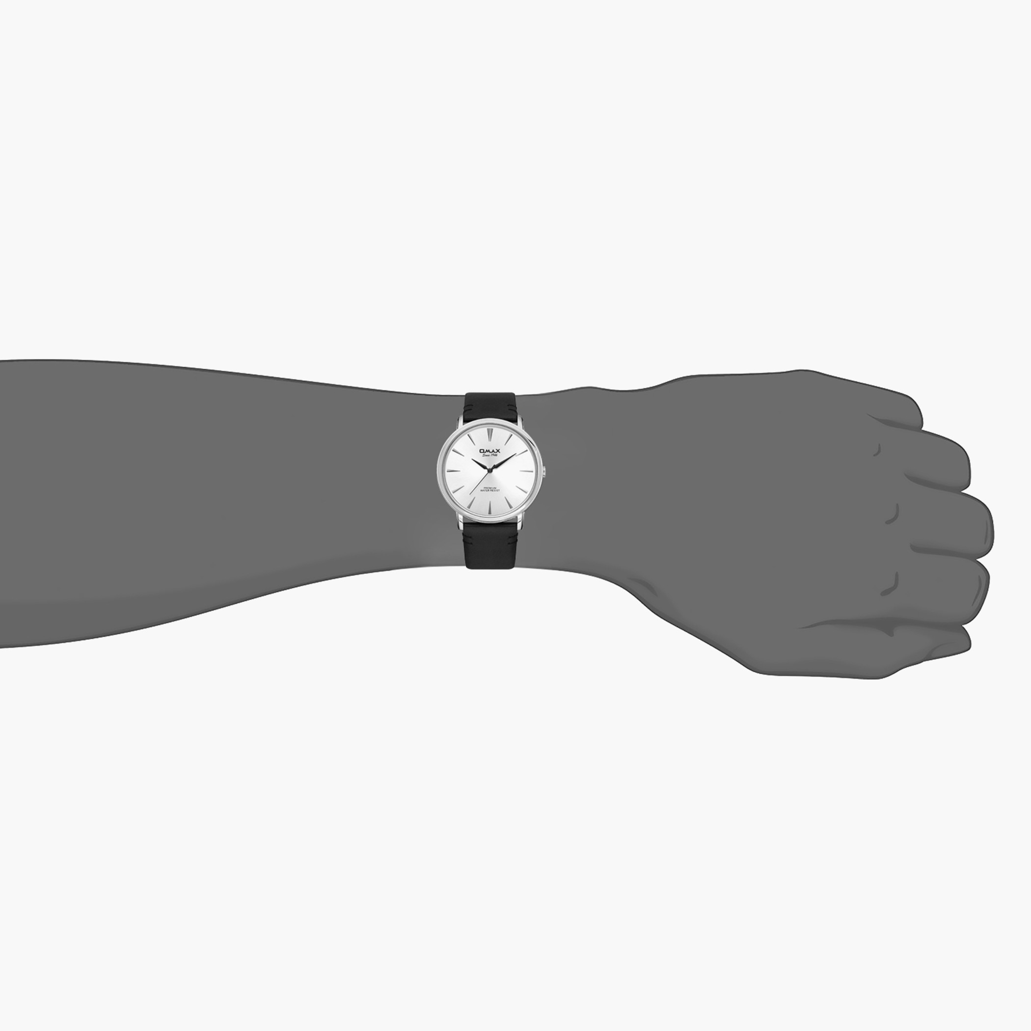 Omax Men Black Strap Analog Watch - 00SX7007IB08-men-watchesandjewellery-watches-image-4