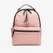 Missy Solid Backpack with Adjustable Shoulder Straps and Tassel Detail-Women%27s Backpacks-thumbnailMobile-0