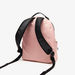 Missy Solid Backpack with Adjustable Shoulder Straps and Tassel Detail-Women%27s Backpacks-thumbnail-1