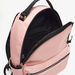 Missy Solid Backpack with Adjustable Shoulder Straps and Tassel Detail-Women%27s Backpacks-thumbnailMobile-4