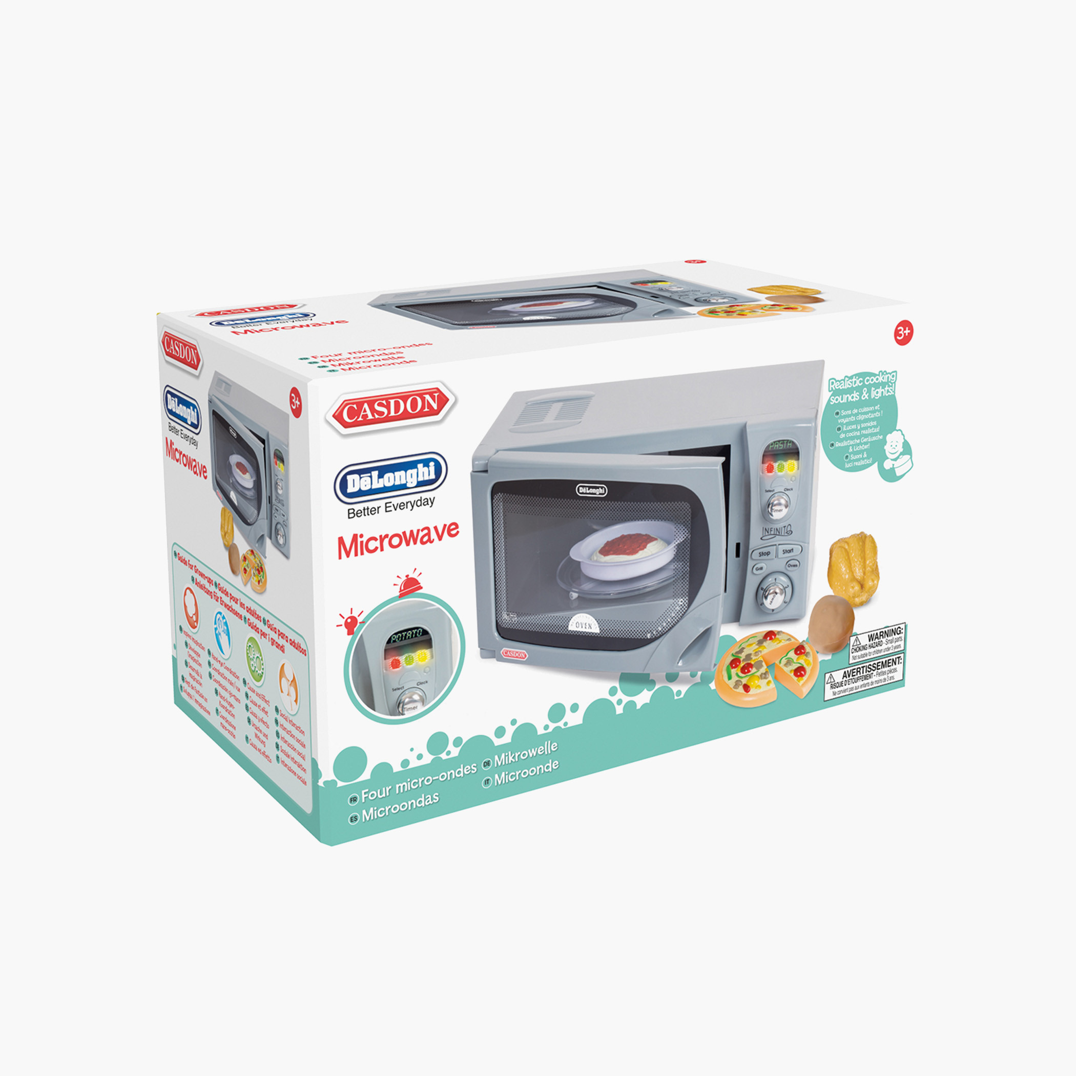 Casdon electronic cheap toy microwave