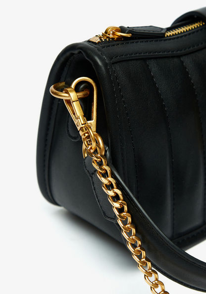 Celeste Quilted Shoulder Bag with Detachable Chain Strap-Women%27s Handbags-image-3