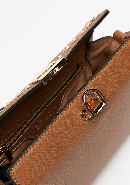 Celeste Stud Embellished Crossbody Bag with Adjustable Strap