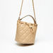 Celeste Quilted Bucket Bag with Detachable Chain Strap-Women%27s Handbags-thumbnail-1