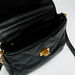 Celeste Quilted Satchel Bag with Detachable Strap and Flap Closure-Women%27s Handbags-thumbnail-4