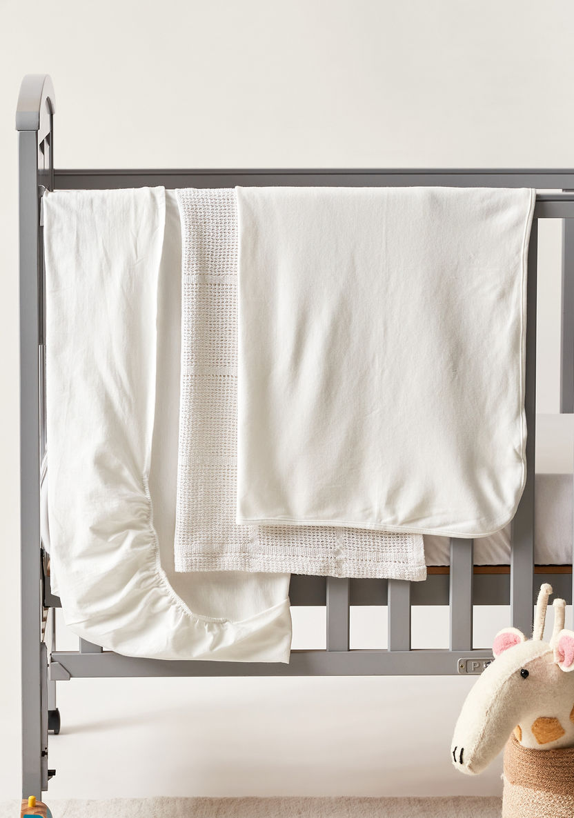 Juniors Solid 4-Piece Bedding Gift Set-Baby Bedding-image-0