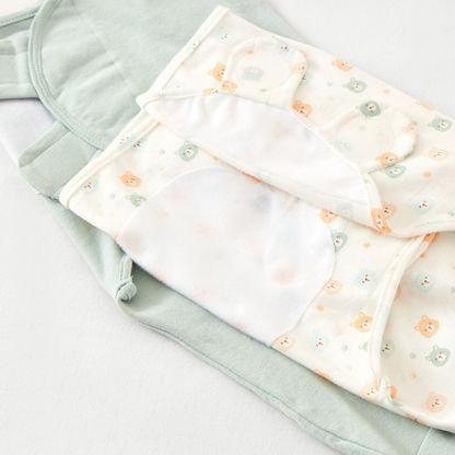 Juniors Assorted Swaddle Wrap - Set of 2