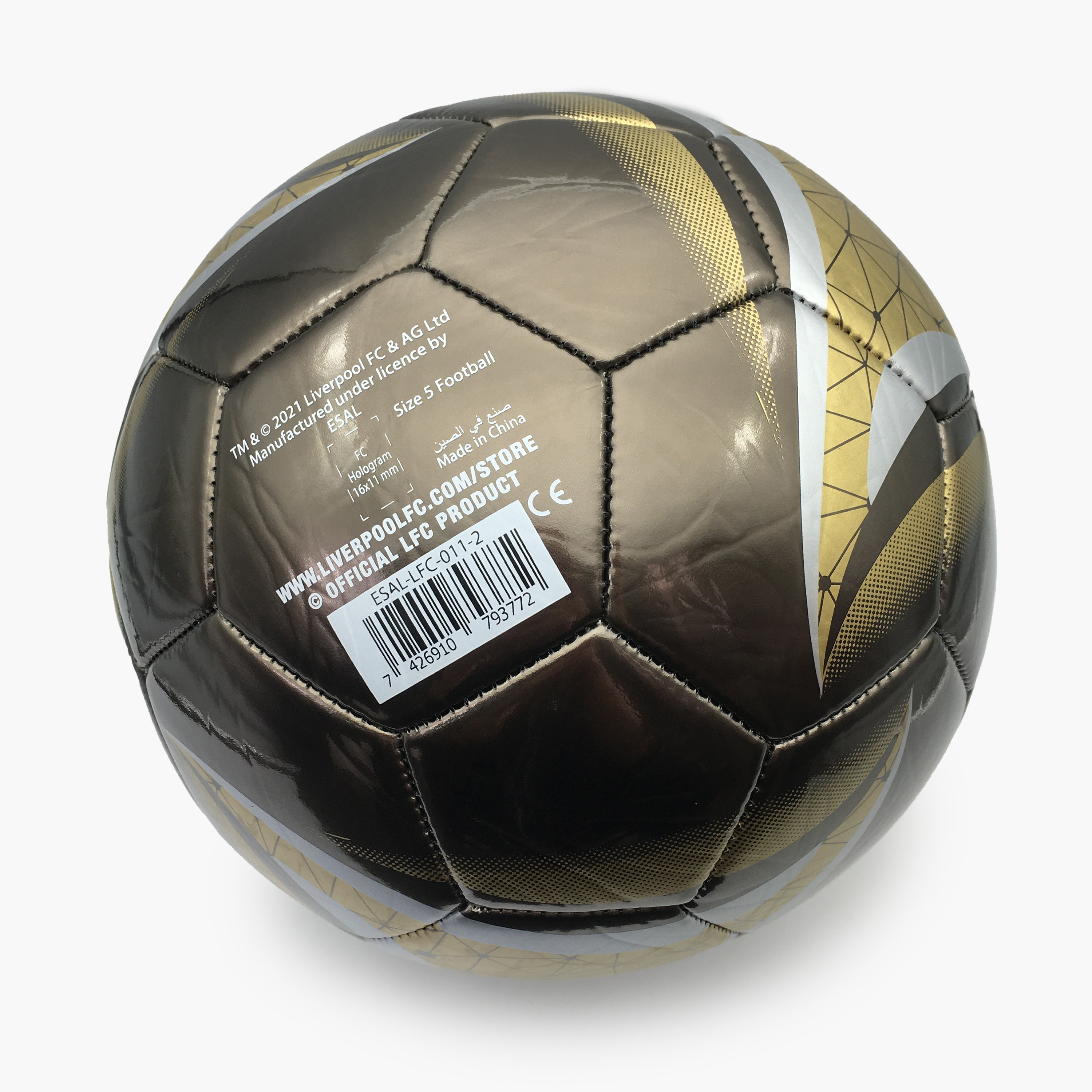 كرة قدم بطبعات نادي ليفربول - مقاس 5-toys-outdoor-sports-image-2