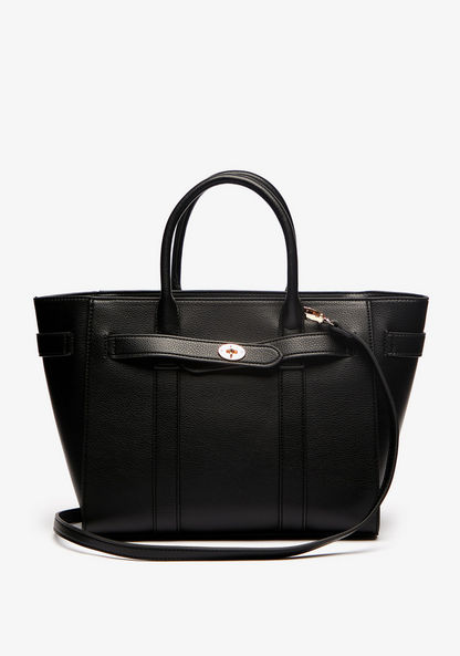 Celeste Tote Bag with Detachable Strap and Dual Handle