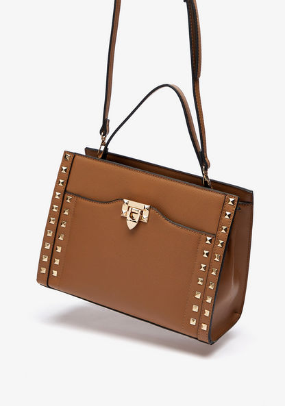 Celeste Studded Shopper Bag with Detachable Strap-Women%27s Handbags-image-2