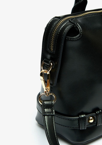 Jane Shilton Cutwork Detail Tote Bag with Detachable Strap and Zip Closure-Women%27s Handbags-image-3
