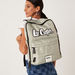 Lee Cooper Logo Print Backpack with Zip Closure-Women%27s Backpacks-thumbnailMobile-0