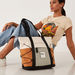 Lee Cooper Colourblock Tote Bag with Dual Handle-Women%27s Handbags-thumbnail-0