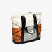 Lee Cooper Colourblock Tote Bag with Dual Handle-Women%27s Handbags-thumbnail-3