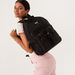 Lee Cooper Solid Backpack with Zip Closure-Women%27s Backpacks-thumbnail-0