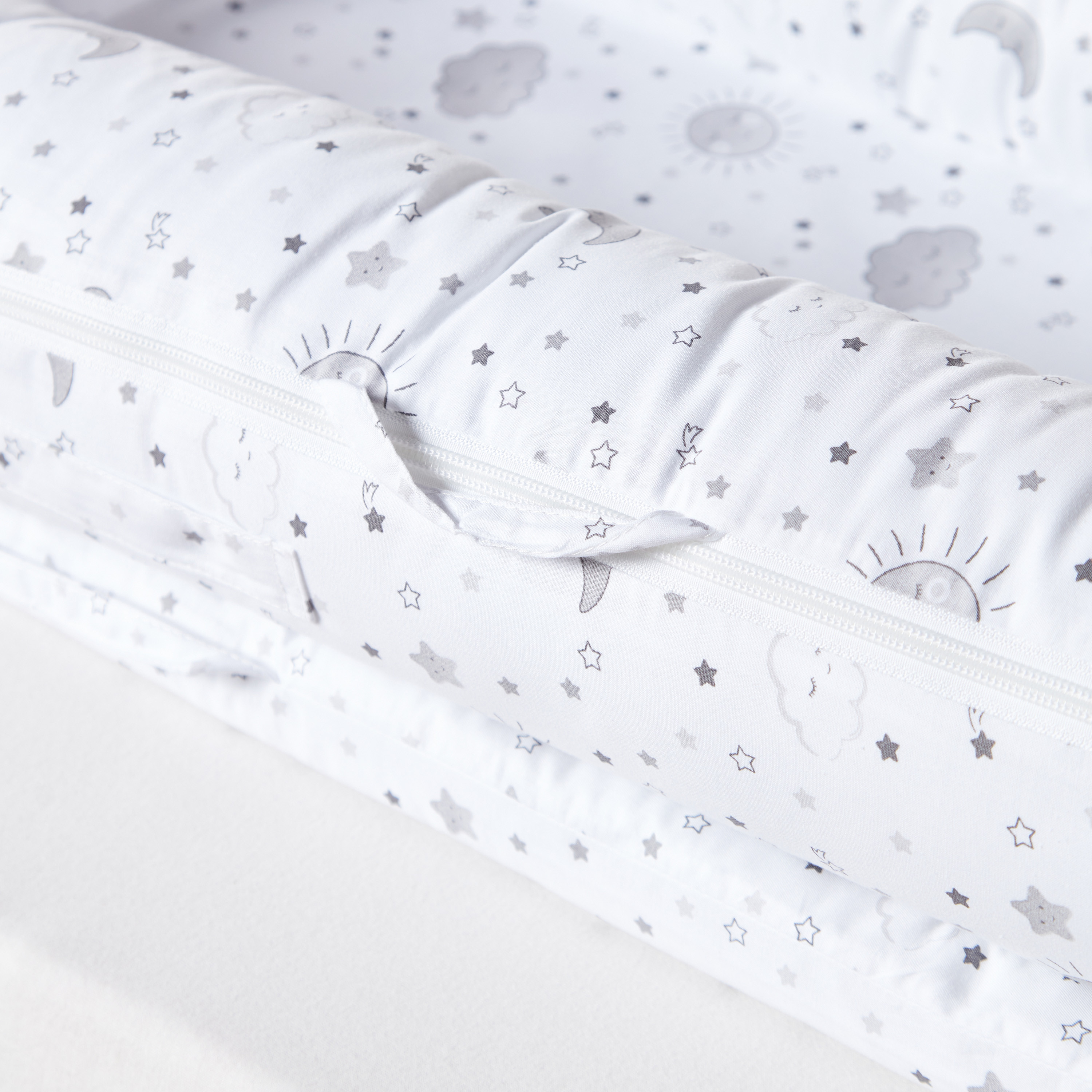 Giggles Bumper Bed in Bed-baby-nursery-blanketsandswaddles-swaddlesandsleepingbags-image-4