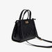 Celeste Checked Tote Bag with Double Handle and Zip Closure-Women%27s Handbags-thumbnailMobile-2