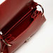 Celeste Solid Shoulder Bag with Grab Handle and Flap Closure-Women%27s Handbags-thumbnailMobile-4
