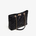 Celeste Quilted Tote Bag with Chain Handle and Twist Lock Closure-Women%27s Handbags-thumbnailMobile-3