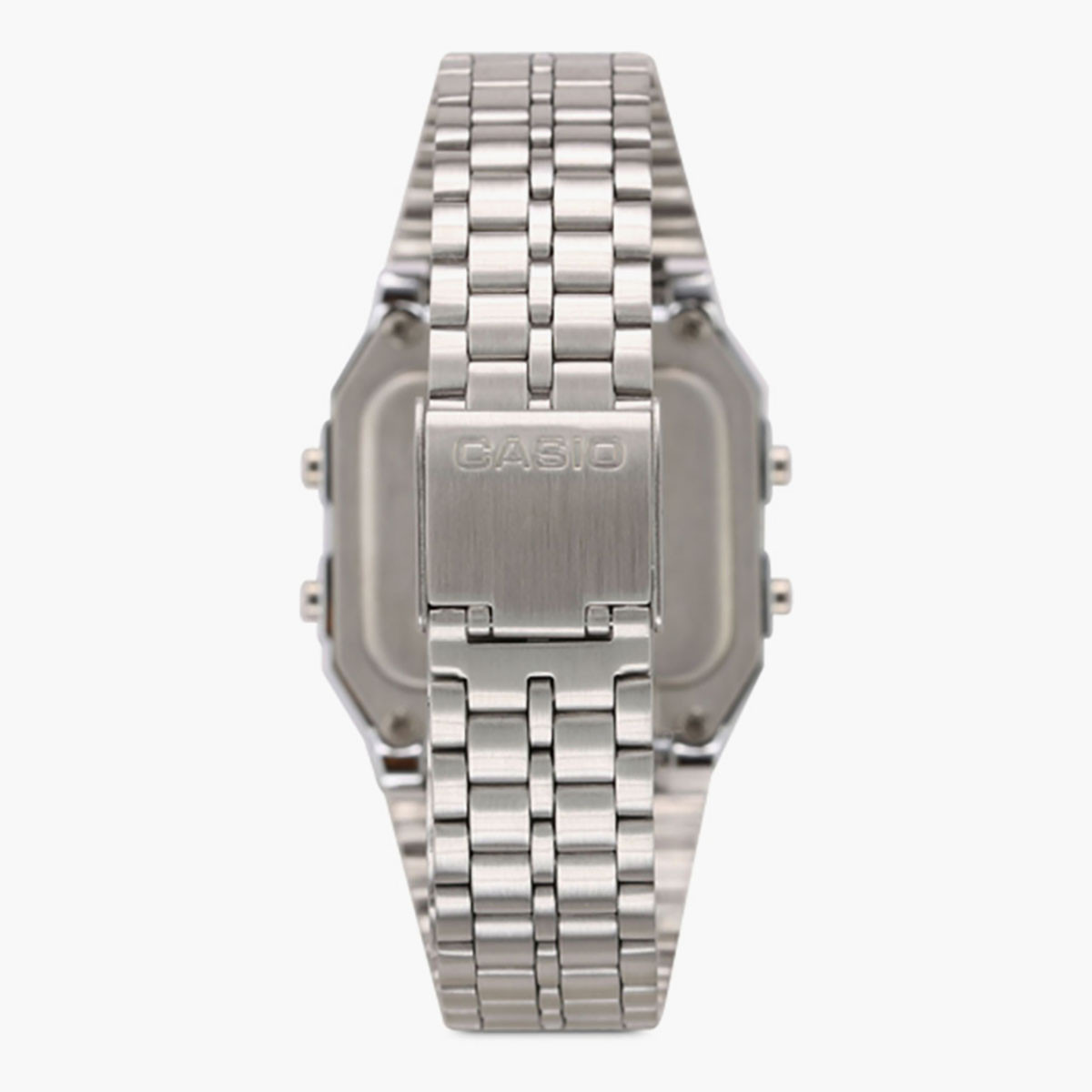 Casio Unisex Stainless Steel Silver Strap Digital Watch - A500WA-7DF-men-watchesandjewellery-watches-image-3