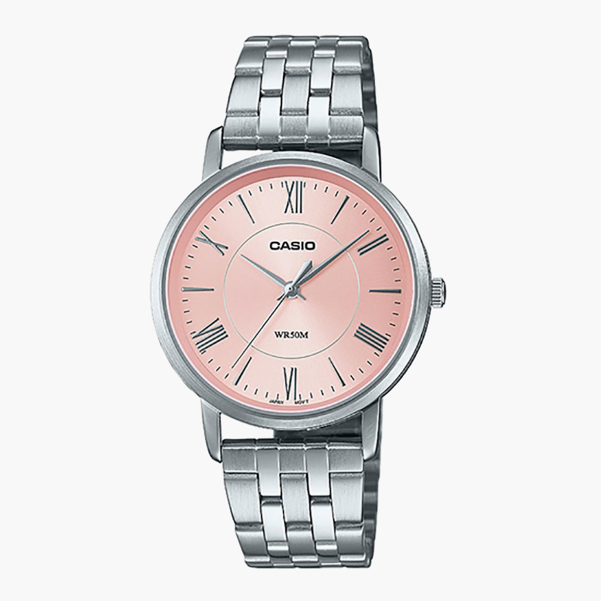 Casio Women Stainless Steel Silver Strap Analog Watch - LTP-B110D-2AVDF-women-watchesandjewellery-watches-image-7