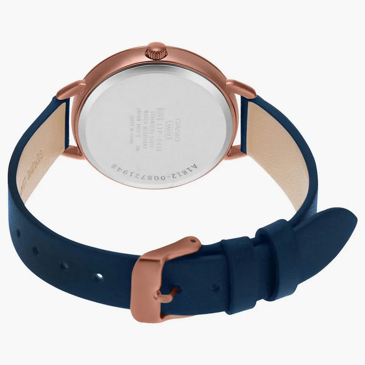 Casio Women Leather Navy Strap Analog Watch - LTP-E415RL-2CDF-women-watchesandjewellery-watches-image-4