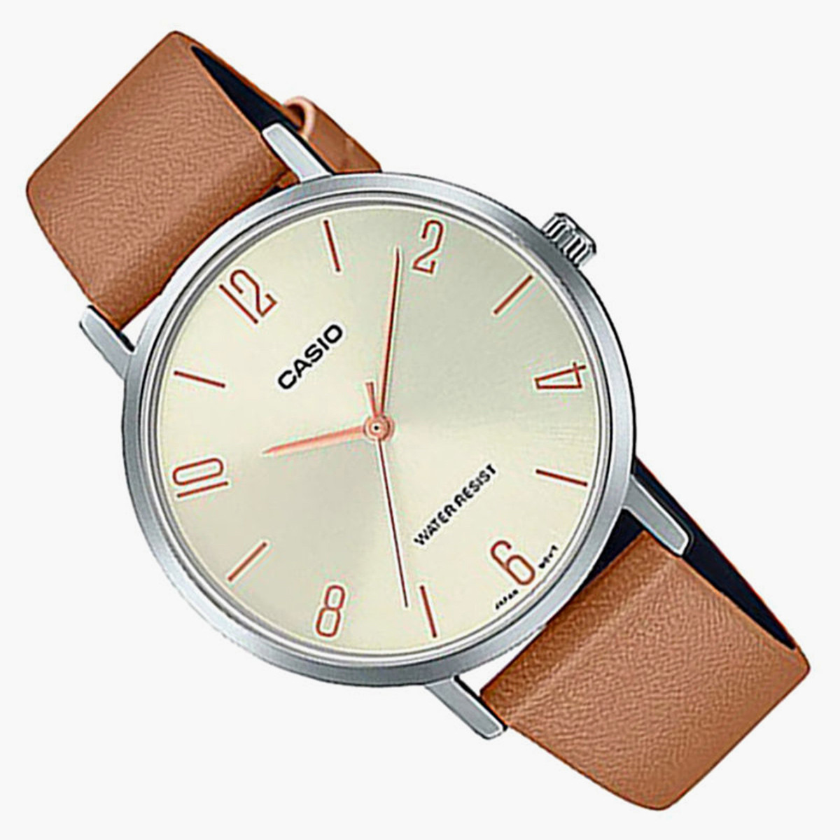 Casio Women Leather Brown Strap Analog Watch - LTP-VT01L-5BUDF-women-watchesandjewellery-watches-image-2