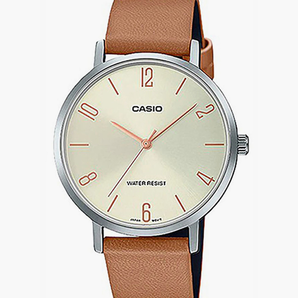 Casio Women Leather Brown Strap Analog Watch - LTP-VT01L-5BUDF-women-watchesandjewellery-watches-image-3